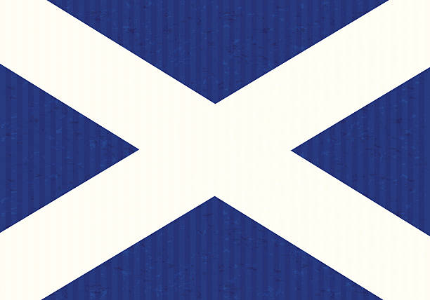 istock Grunge Flag of Scotland 531037917