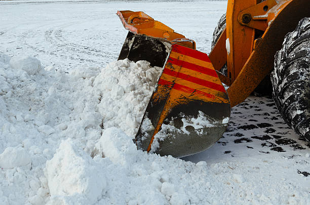 istock Clearing the road from snow. 531046675