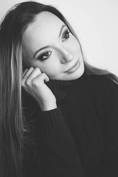 istock Young woman standing on the white background 531046746