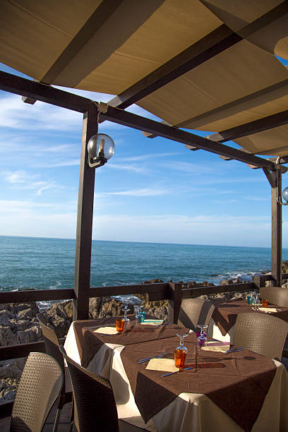 istock Restaurant at Cefalu, Sicily 531046865
