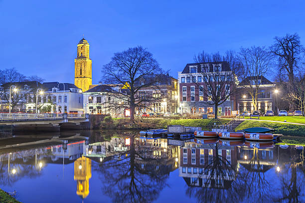 istock Zwolle in the evening, Netherlands 531047285