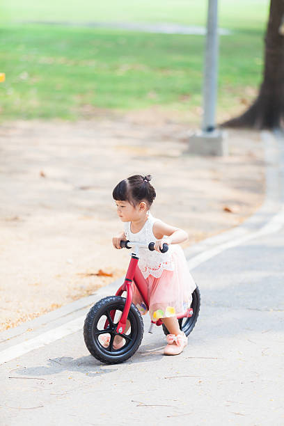 istock Happy Girl ride the Bicycle 531047812