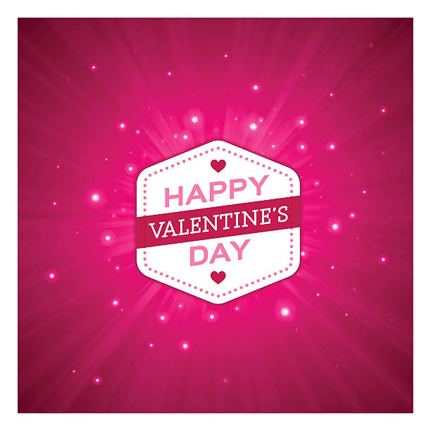 illustrazioni stock, clip art, cartoni animati e icone di tendenza di felice giorno di san valentino sfondo - heart shape exploding pink love