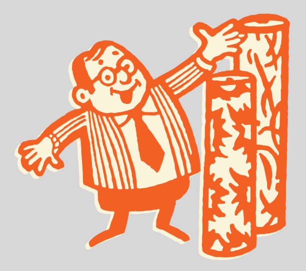 Carpet Salesman with Rolls of Carpet http://csaimages.com/images/istockprofile/csa_vector_dsp.jpg comb over stock illustrations