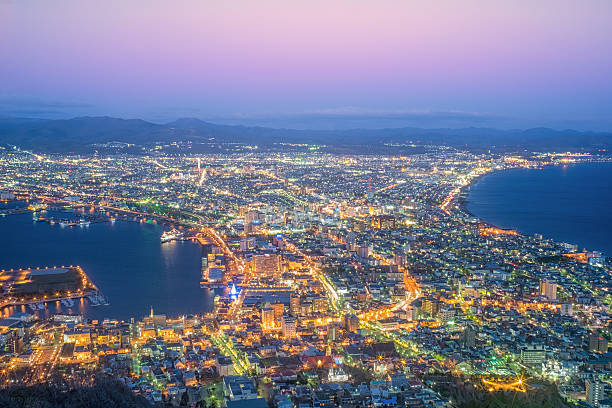 istock Hakodate City, The night view from Mt. Hakodate, Japan 531049980