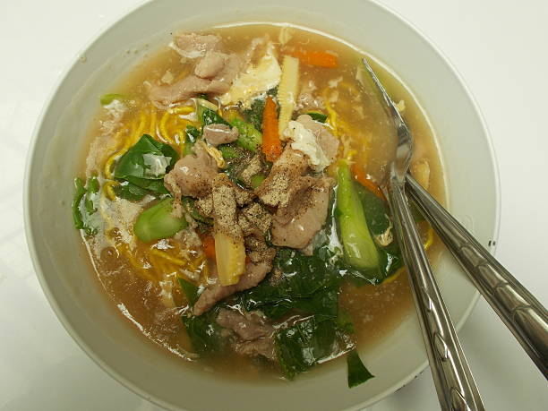 istock Crispy Noodles in  Gravy with pork. 531050920