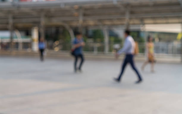 istock Urban people blur background 531057634