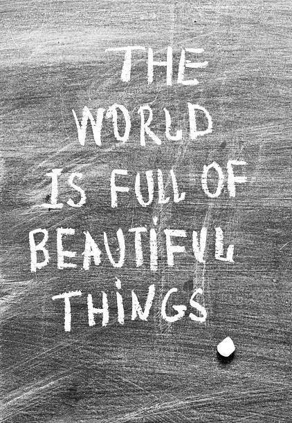 istock Phrase The world is full of beautiful things 531059089