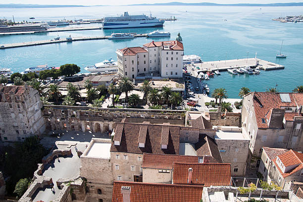 istock Cityscape of old town Split, Croatia 531059337