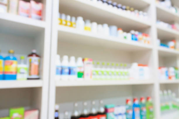 istock medicines arranged on shelves in the pharmacy blurred background 531059952