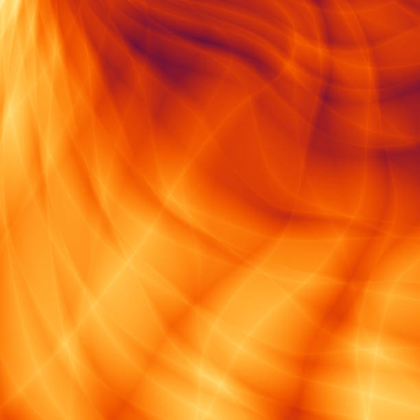 istock Energy summer abstract orange golden web background 531061949
