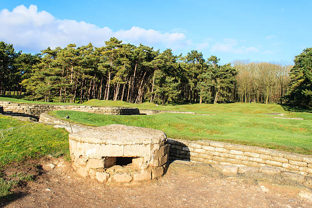 istock The trenches and craters on battlefield of Vimy ridge 531062983