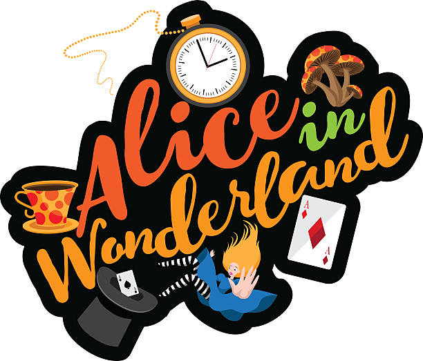 60+ Alice In Wonderland Dress Stock Illustrations, Royalty-Free