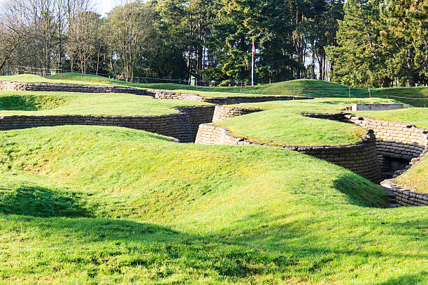 istock The trenches and craters on battlefield of Vimy ridge 531063121