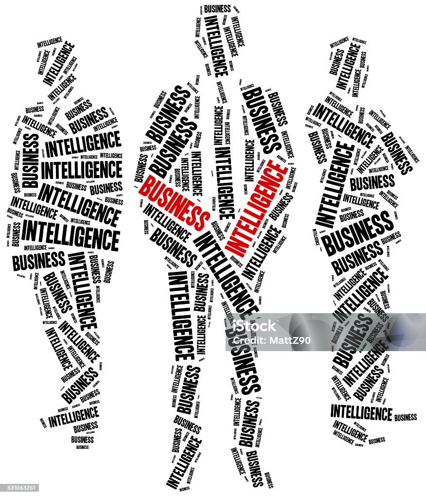 Business intelligence concept. Business intelligence concept. Word cloud illustration. 2015 Stock Photo