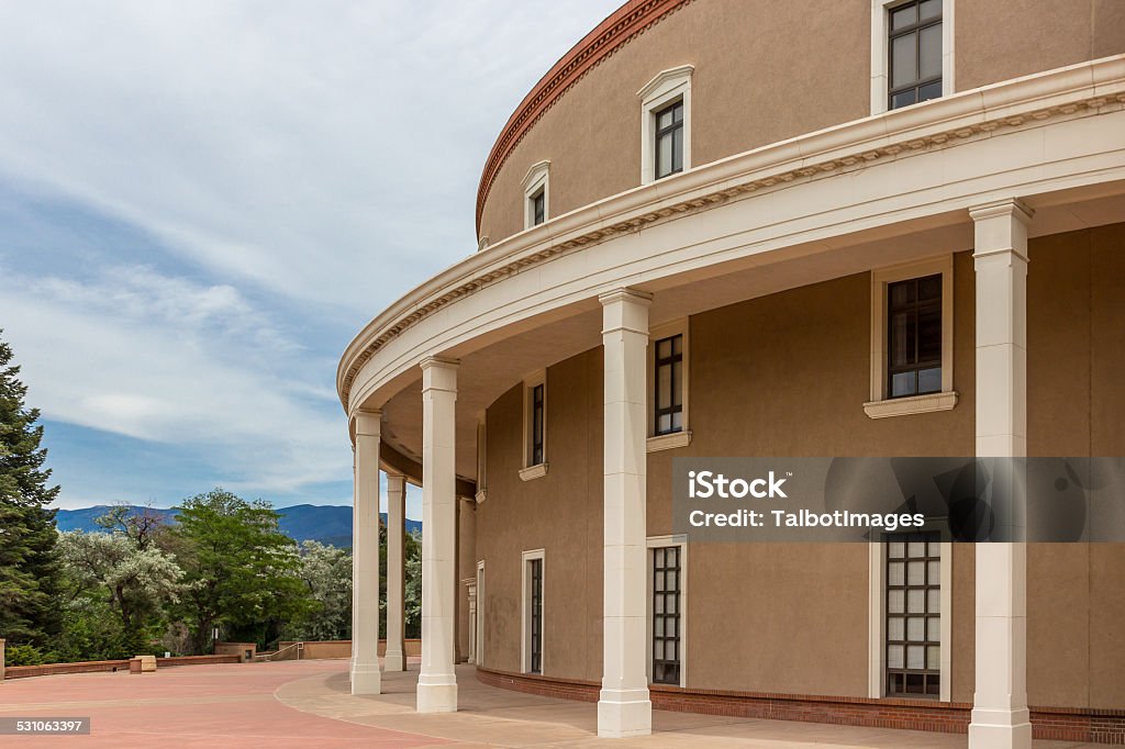 Santa Fe, New Mexico, State Capitol A side view of the New Mexico State Capitol building in Santa Fe. New Mexico Stock Photo Santa Fe, New Mexico, State Capitol A side view of the New Mexico State Capitol building in Santa Fe. New Mexico Stock Photo
