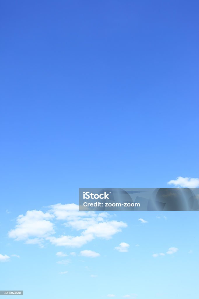 Blue sky with clouds Blue sky with clouds with big space for text 2015 Stock Photo