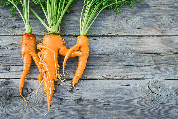 istock Trendy ugly organic  carrot 531066580