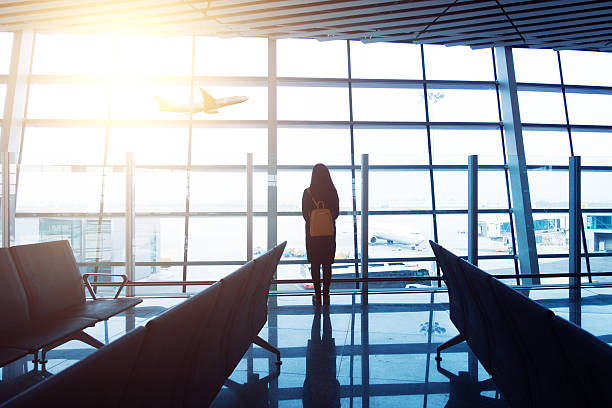istock woman waiting for flight 531068790