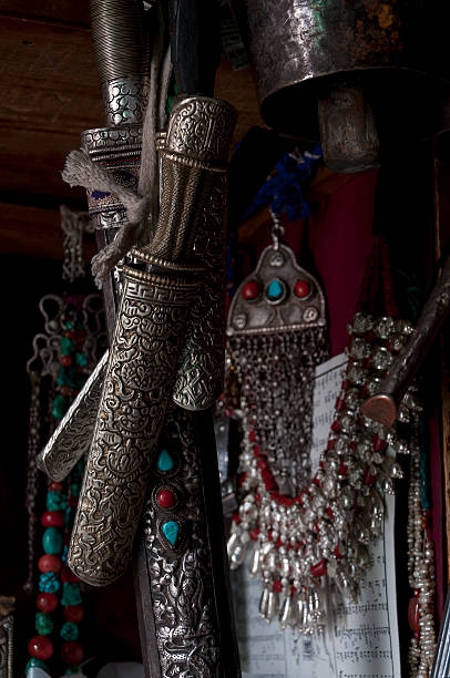 istock Tibetian silver traditional folklore  equipment 531071508