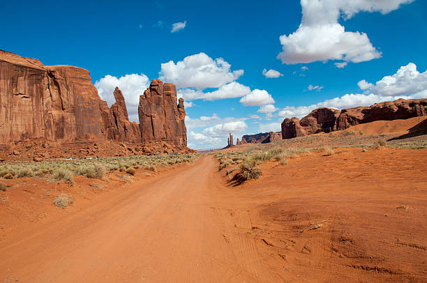 istock monument valley, USA, country road 531071732