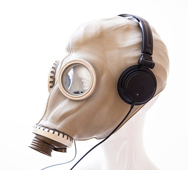 istock mannequin female doll with gasmask and headphones 531072185