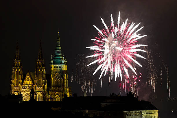 istock New Year fireworks in Prague 531072613