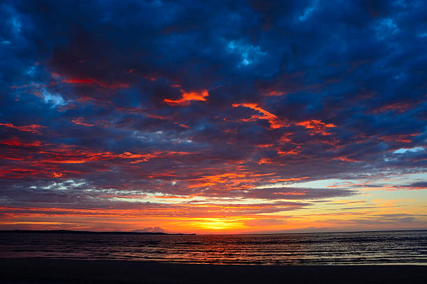 istock Romantic sunset over the sea 531072859