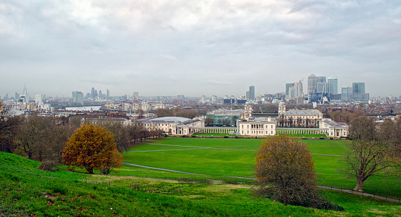 London, skyline from Greenwich