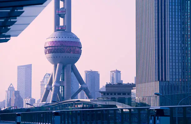 Shanghai landmark-Oriental Pearl Tower