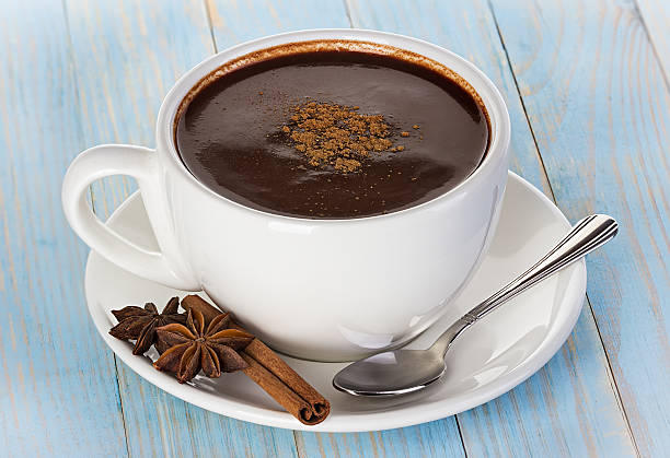 istock Hot chocolate with cinnamon and anise 531077227