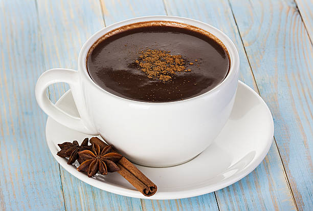 istock Hot chocolate with cinnamon and anise 531077237
