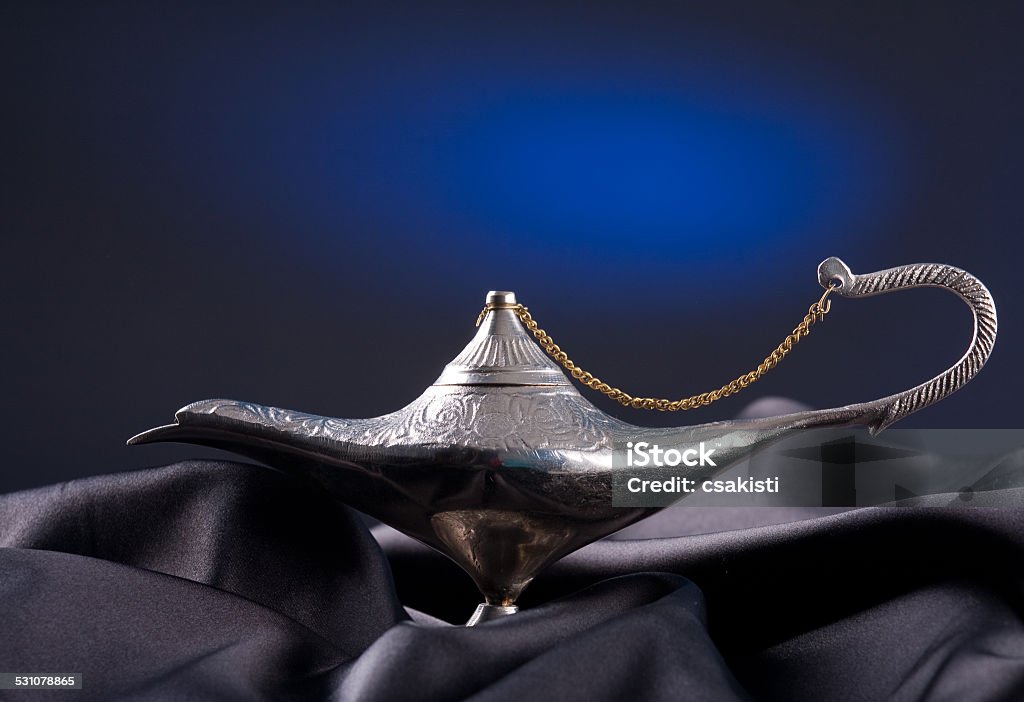 Old Oil Lamp Old Oil Lamp From The Middle East 2015 Stock Photo