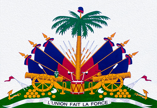 National Coat of arms of HAITI 