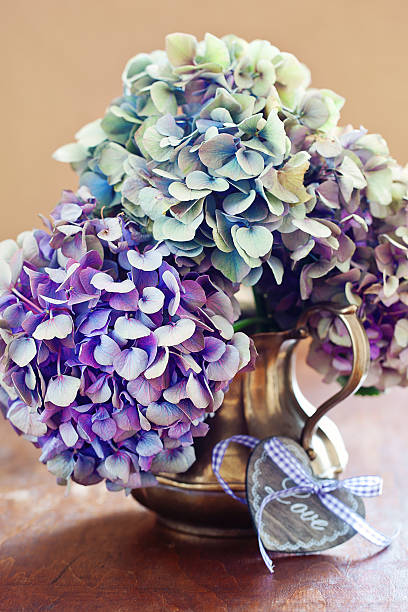 istock flowers and a wooden heart 531100187