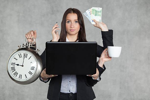 istock businesswoman is very multitasking 531100451