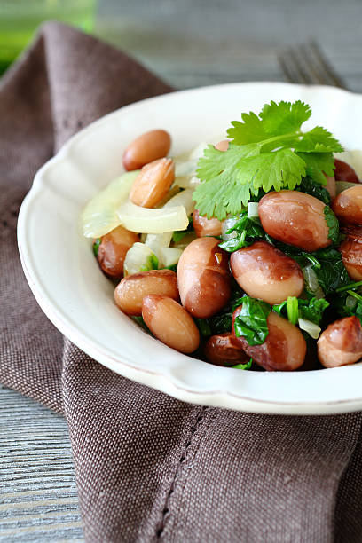 istock Tasty beans with onion and cilantro 531100683