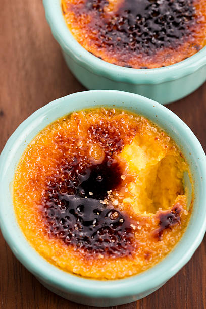 istock French dessert - cream brulee, burnt cream 531101207