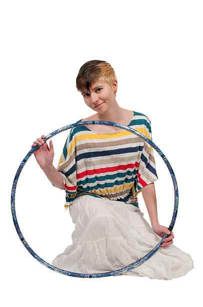 istock Woman with Hula Hoop 531101983