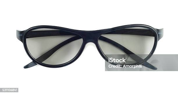 3d Glasses Stock Photo - Download Image Now - 2015, Arts Culture and Entertainment, Black Color