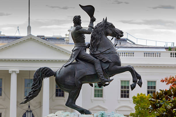 istock Jackson Statue Canons Lafayette Park White House Autumn Pennsylv 531107477