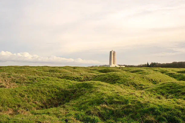 Photo of The Canadian National Vimy Ridge Memorial in France