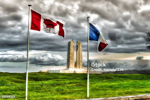 The Canadian National Vimy Ridge Memorial In France Stock Photo - Download Image Now