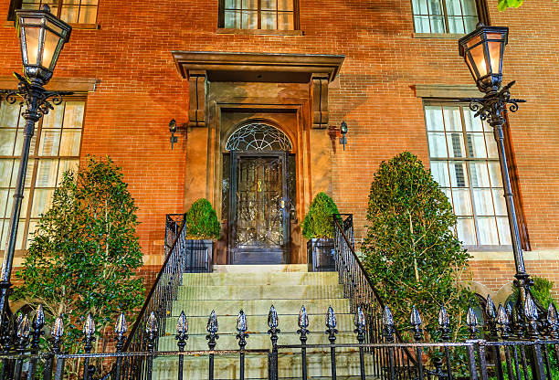 Montgomery Blair House Second White House Night Washington DC