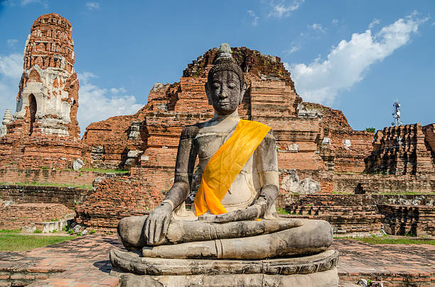istock Ancient temple in Ayuthaya , Thailand 531111025
