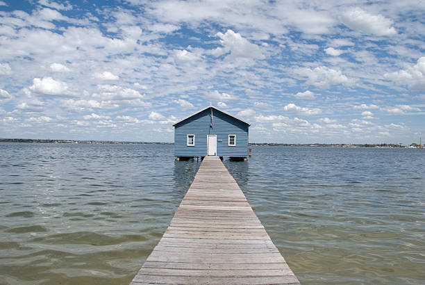 istock Crawley Boat Shed, Perth, Western Australia 531111415