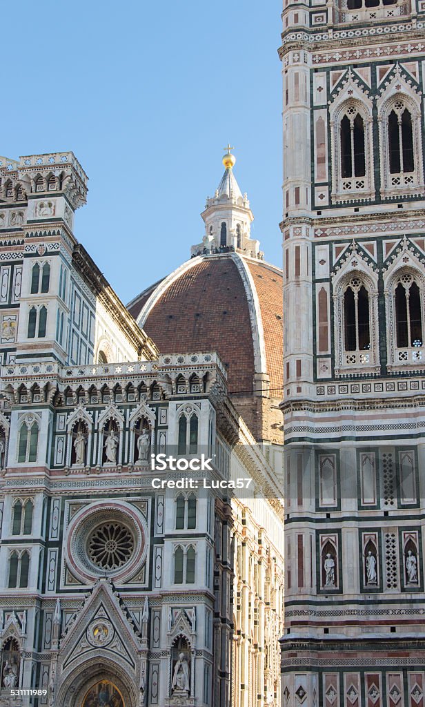 Florence, cathedral Florence, view of the cathedral  Church of Santa Maria Novella Stock Photo