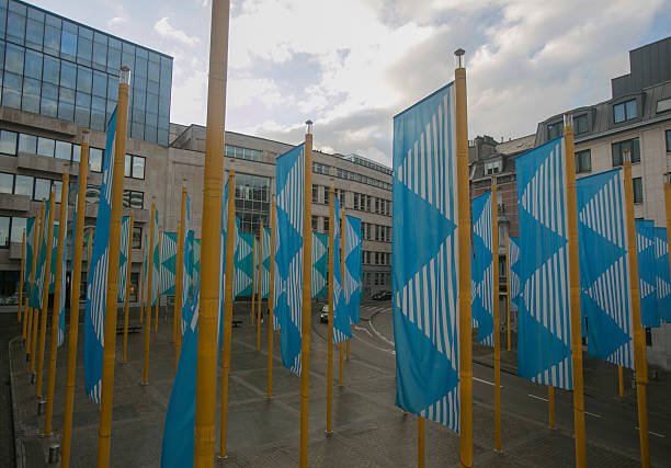 istock flags between government offices at brussel belgium 531112811