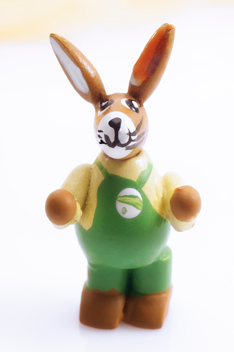 Easter bunny figurine