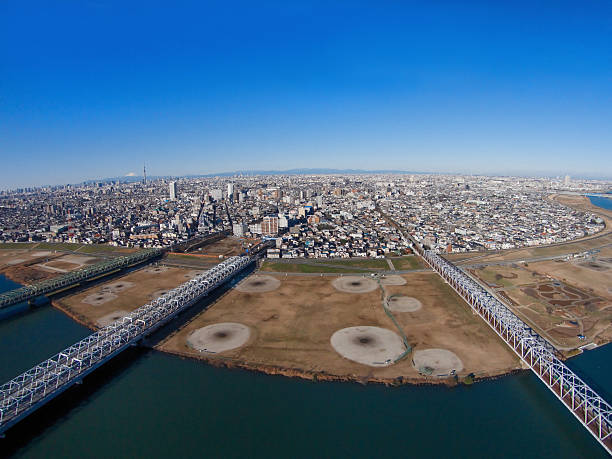 istock Seen from Ichikawa sky Tokyo 531118623